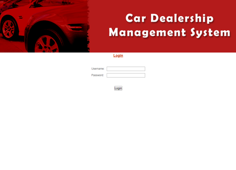 Car Dealership Management System